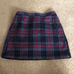 Plaid skirt